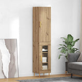 Highboard 2 pcs Artisan Oak Engineered Wood 3415892