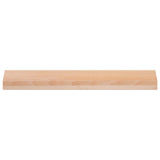 Window Sills 2 pcs Natural 80x 20 x 2 cm Solid Beech Wood 42048136
