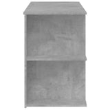 Desk Concrete Grey 140x50x75 cm Engineered Wood 840551