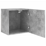 TV Wall Cabinets 2 pcs Concrete Grey 40.5x30x40 cm Engineered Wood 836903