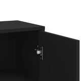 Sideboards 3 pcs Black 60x31x84 cm Engineered Wood 3276575
