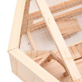 Hamster Cage 80x40x43 cm Solid Wood Fir 172379