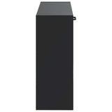 Wall-Mounted Shoe Cabinet UTRECHT 71 x 17 x 43 cm Black 897726