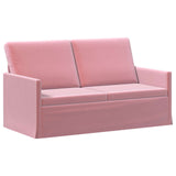 Sofa Set 2 pcs Pink Velvet 3433207