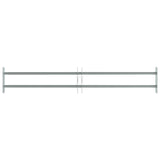 Security Grille for Windows with 2 Crossbars 3 pcs 930-1740 mm 42031275