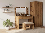 Dressing Table Old Wood 75.5 x 41 x 135 cm Engineered Wood 865116