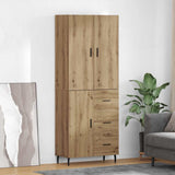 Highboard 2 pcs Artisan Oak 69.5 x 34 x 180 cm Engineered Wood 3415997