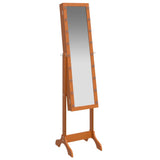 Free-Standing Mirror with LED 34x37x146 cm 351768