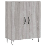 Highboard Grey Sonoma 69.5x34x180 cm Engineered Wood 3198375