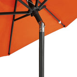 Garden Parasol with Steel Pole Terracotta 225x225x212 cm 4005063
