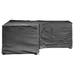 L-Shaped Garden Furniture Covers 2 pcs 12 Eyelets 185x185x70 cm 3155368