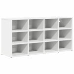 Shoe Cabinet with Shelf White 103 x 30 x 51 cm Engineered wood 808702