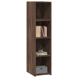 Highboard Brown Oak 30x41x124 cm Engineered Wood 846382