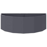 Planter Anthracite 120 x 60 x 35 cm Steel 883684