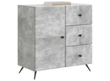 Sideboard Concrete Grey 66 x 34.5 x 90 cm Engineered Wood 895548