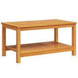 Coffee Table Brown 110 x 55 x 45 cm Solid acacia wood 4108104