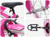 Kids Bike 18 Inches for 5-7 Years Old Pink 42009434