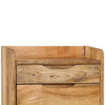 ZNTS Bedside Cabinet Solid Mango Wood 40x30x59.5 cm 246788