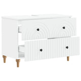 Bathroom Sink Cabinet ALKMAAR White 82 x 41x 59 cm 896135