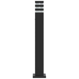 Outdoor Floor Lamps 3pcs Black 80 cm Aluminium 4006396