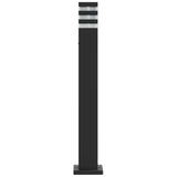 Outdoor Floor Lamps 3pcs Black 80 cm Aluminium 4006396