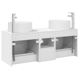 Bathroom Furniture Set 3 pcs White 49.5 x 44.5 x 65.5 cm 3405947