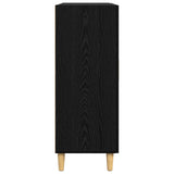 Sideboard Black oak 34 x 69.5 x 90 cm Engineered wood 880654