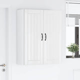 Wall Cabinet LUCCA High Gloss White 80 x 31 x 100 cm 885149