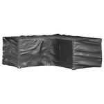 L-Shaped Garden Furniture Covers 2 pcs 16 Eyelets 215x215x70 cm 3155370