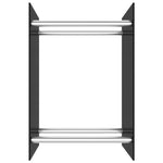 Firewood Rack Black 40x35x60 cm Glass 282829