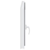 Basement Window RISOR 120 x 60 cm PVC and Glass White 42047261