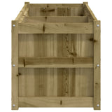 Garden Planter 150x50x50 cm Impregnated Wood Pine 837488