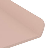 Floating Shelf Wall-mounted 4 pcs Pink 100 x 9 x 2.5 cm Steel 8003987
