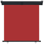 Balcony Side Awning 165x250 cm Red 48433