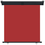 Balcony Side Awning 165x250 cm Red 48433