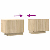 TV Cabinet Sonoma Oak 100x35x40 cm Engineered Wood 804439