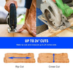 ZNTS Circular Saw Guide Rail Precision Edge Track Power Cordless Cutting Tool UK 48237729