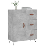Sideboard Concrete Grey 69.5x34x90 cm Engineered Wood 827888