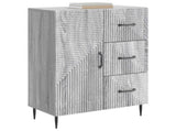 Sideboard Grey Sonoma 66 x 34.5 x 89.5 cm Engineered Wood 894861