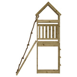Playhouse with Climbing Wall Impregnated Wood Pine 3156900