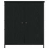 Sideboard Black Oak 70 x 30 x 80 cm Engineered Wood 862975