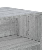 TV Cabinet Grey Sonoma 120x40x40 cm Engineered Wood 835565