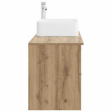 Bathroom Furniture Set 2 pcs Artisan Oak Engineered Wood 3403887