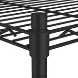 5-Tier Storage Shelf 90x35x180 cm Black 250 kg 324624
