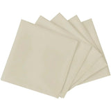 Dinner Napkins 100 pcs Cream 50x50 cm 131441