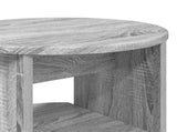 Side Cabinet Grey Sonoma 40 x 50 cm Engineered Wood 899828