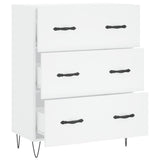 Sideboard White 69.5x34x90 cm Engineered Wood 827844