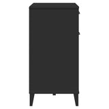 Sideboard VIKEN Black 80x40x80 cm Engineered Wood 374936