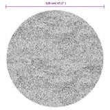 ZNTS Rug OVIEDO Short Pile Beige Ø 120 cm 375501
