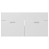 Bathroom Furniture Set White Engineered Wood 3071063